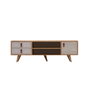 Hanah Home Mueble de TV Seva Roble y Blanco